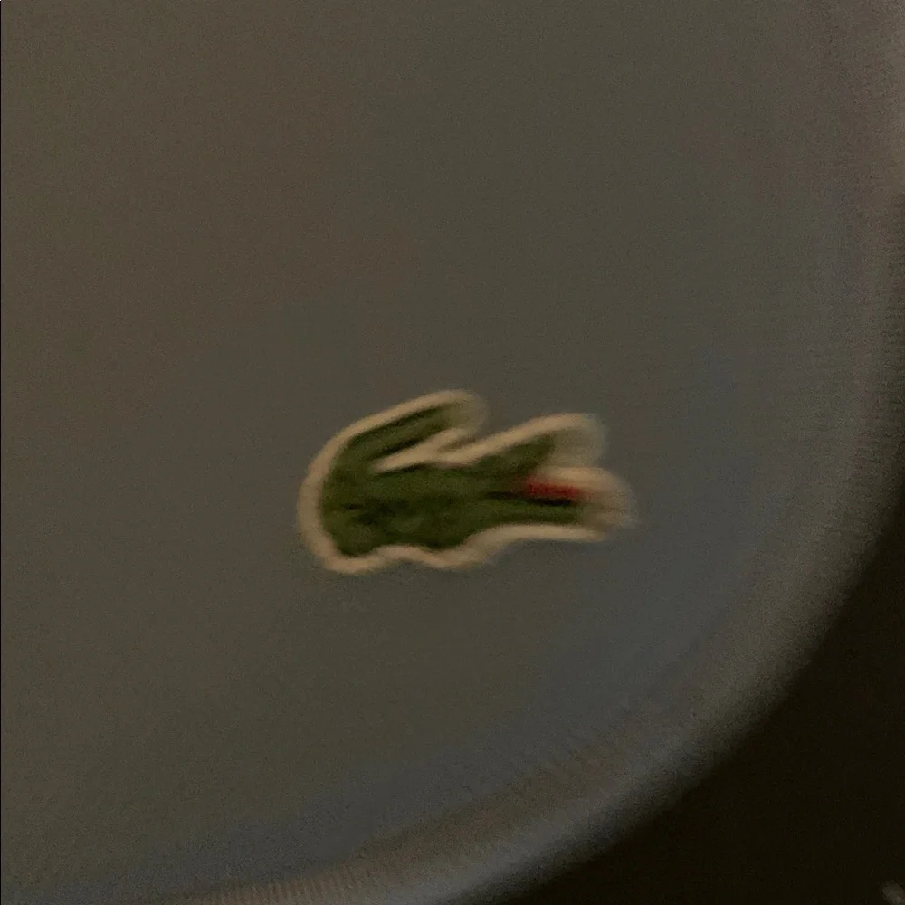 Vintage Lacoste Sky Blue mini baguette Shoulder Bag - Picture 3 of 7